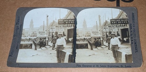 American photo stereoview - american,